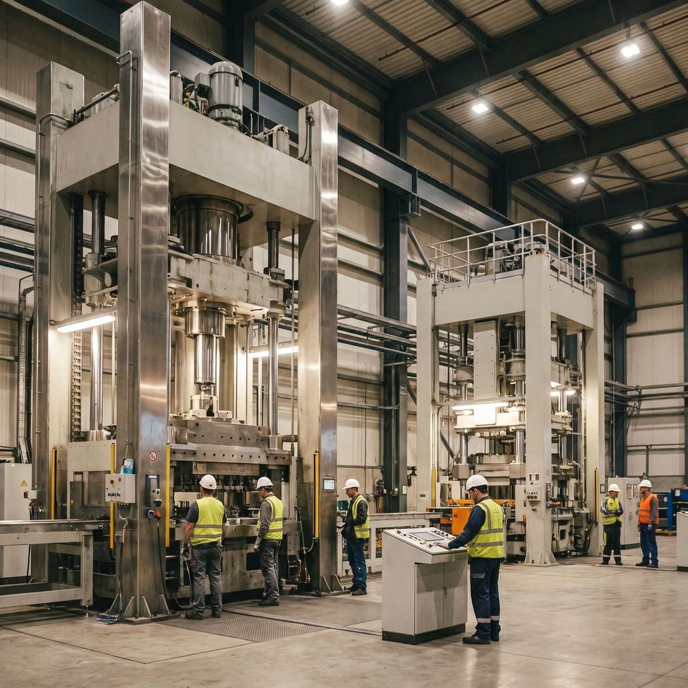 Workers in manufacturing facility – Colour Cube Media